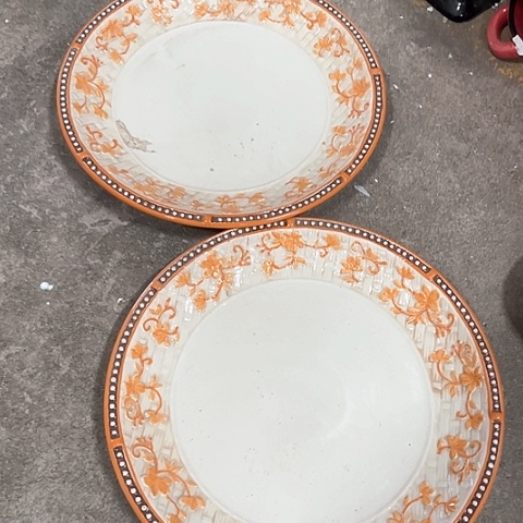 微瑕，不能明火，26厘米，大盘2个