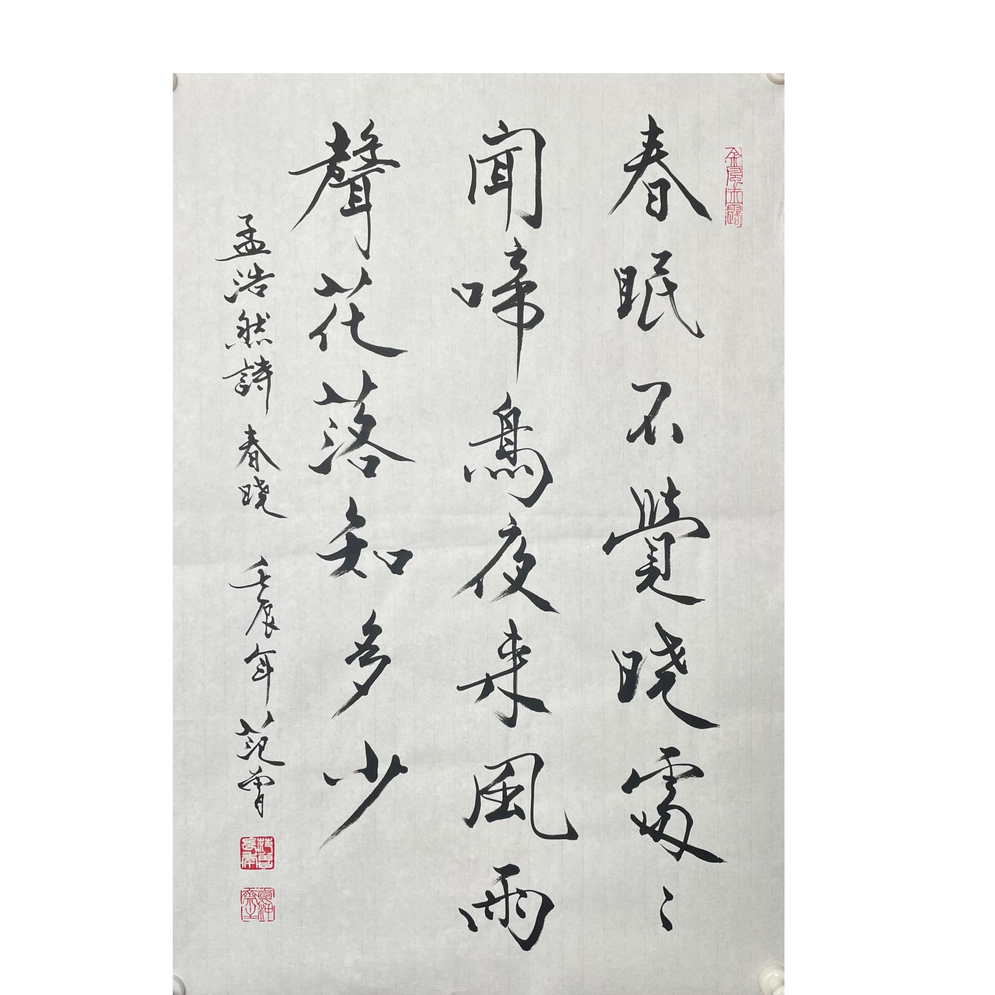 F-R-2927 范老款 书法 69cm*46cm 软片