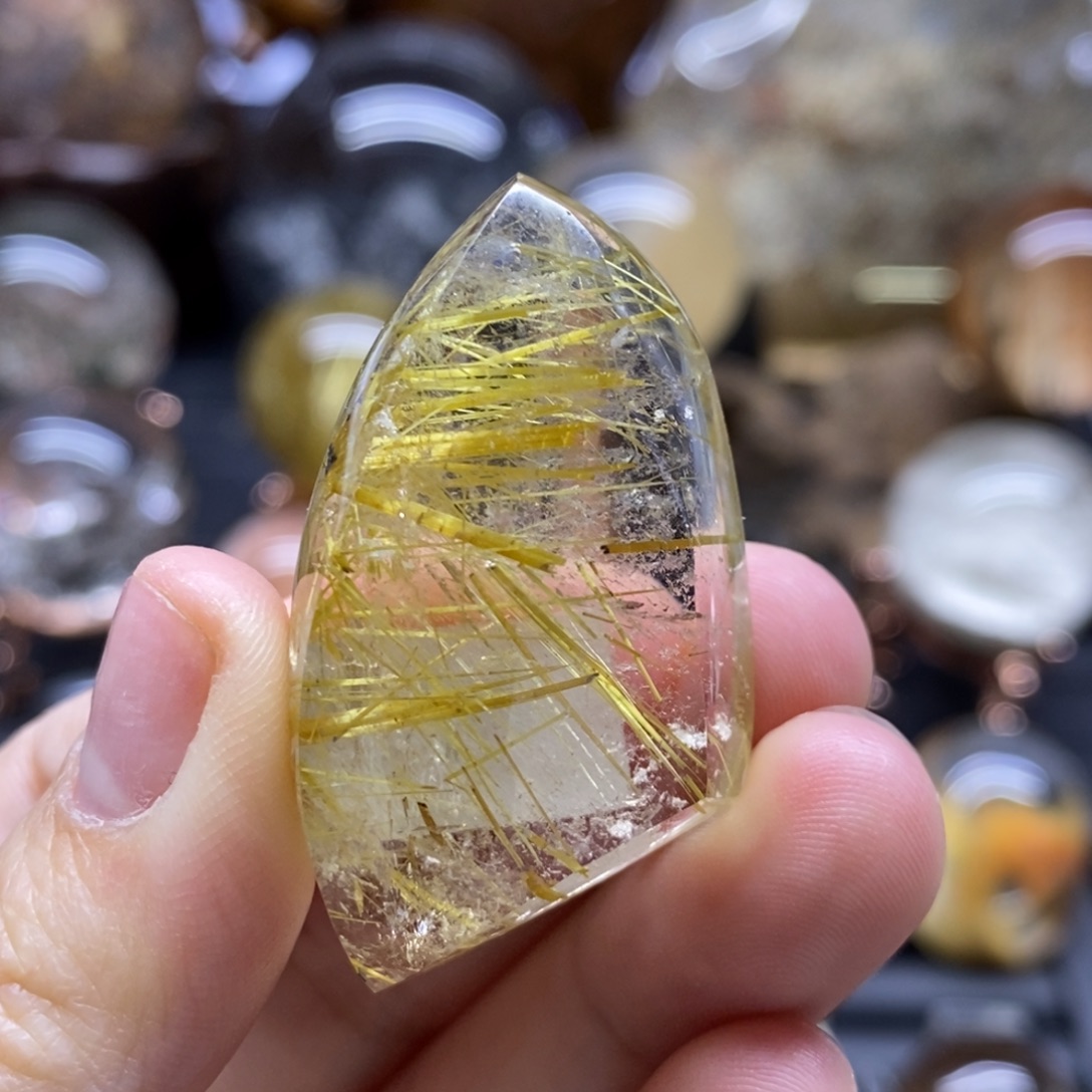 未镶嵌水晶珠宝半成品
