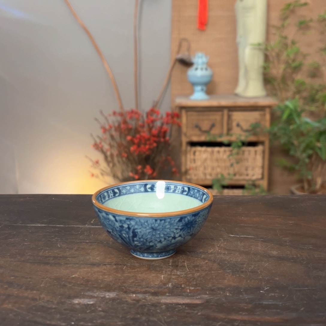 杯景德镇陶瓷柴烧手工