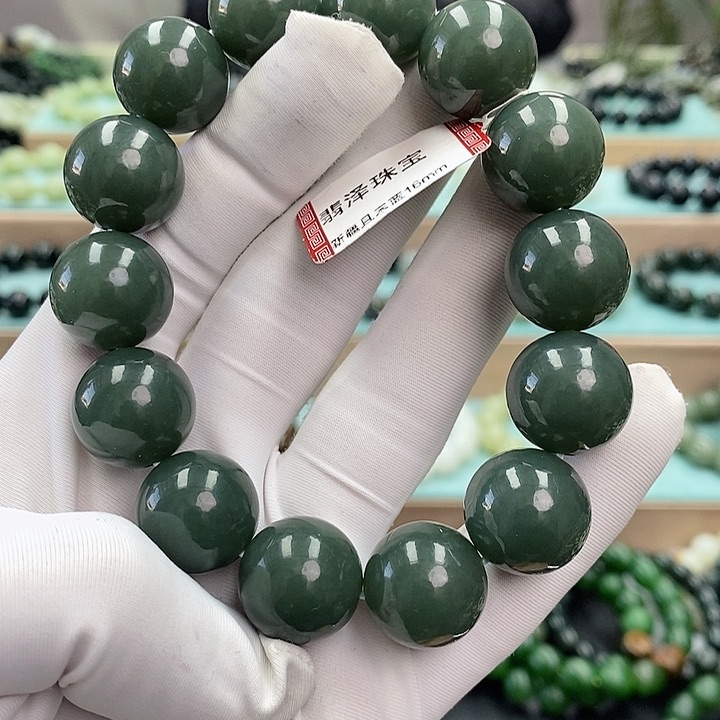 和田玉手链未镶嵌