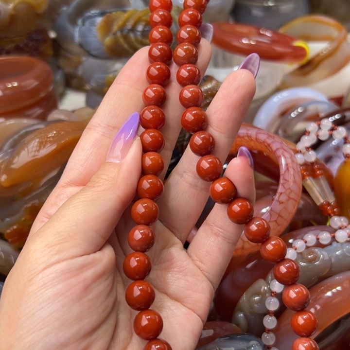 玛瑙/玉髓未镶嵌手镯