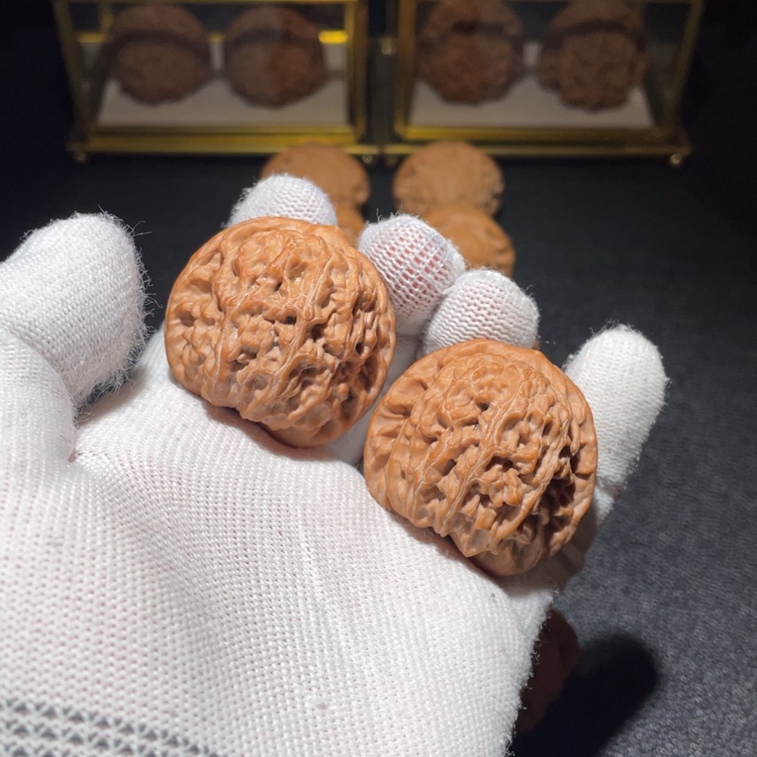 文玩核桃吊坠风***@40龙脉元宝