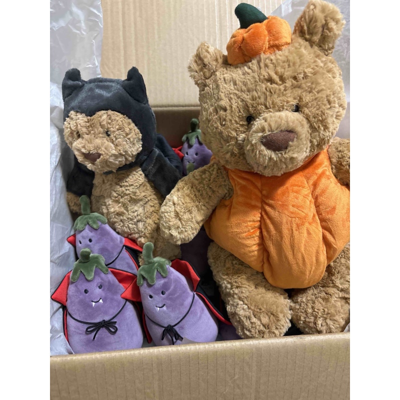 万圣节特辑·南瓜/鲍勃/蝙蝠/吸血鬼茄子/幽灵/蝙蝠巴熊/南瓜巴熊