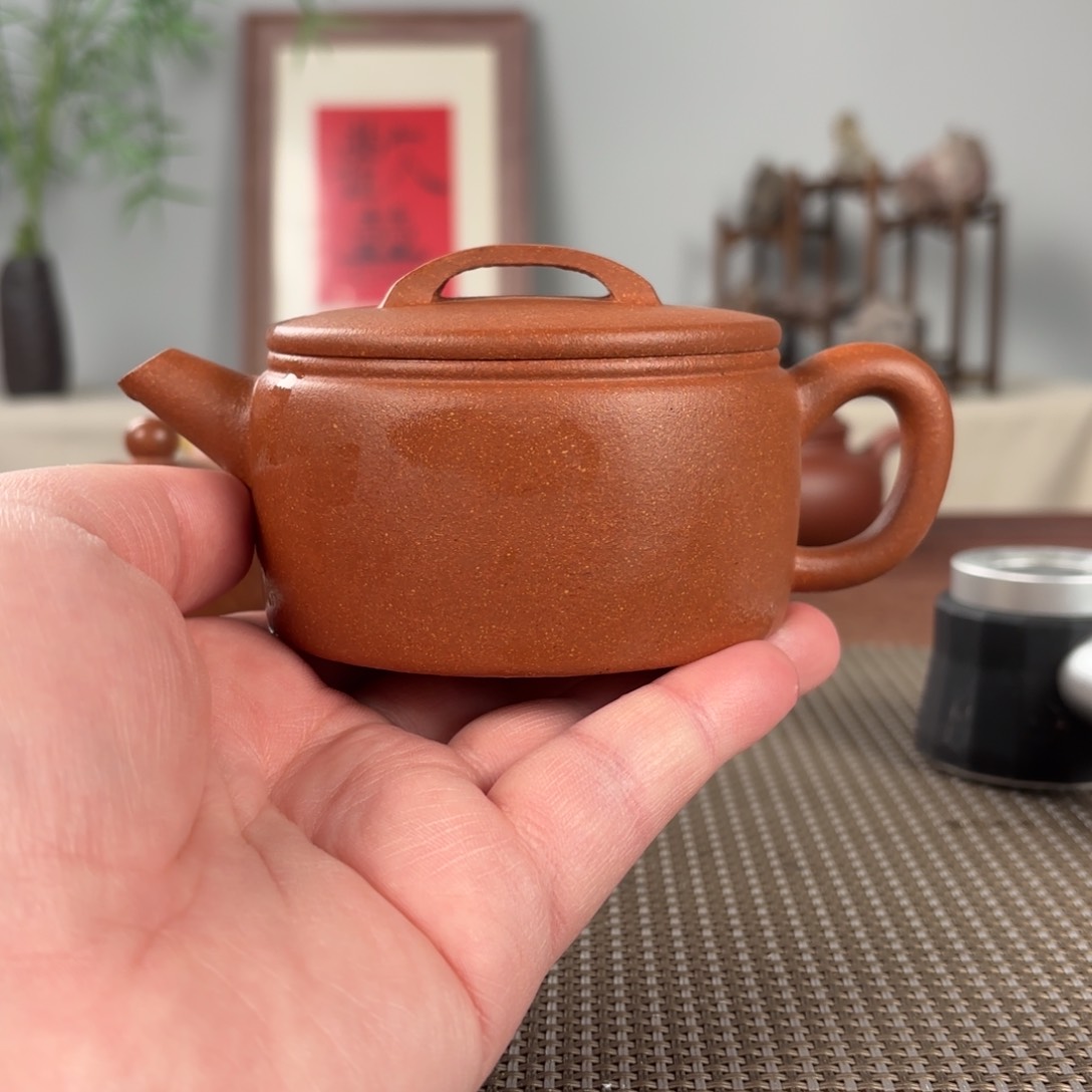 紫砂茶壶黄龙山原矿紫砂壶