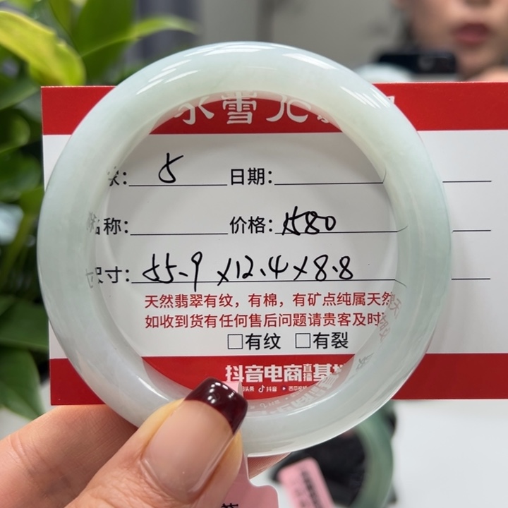 翡翠未镶嵌手镯5                 