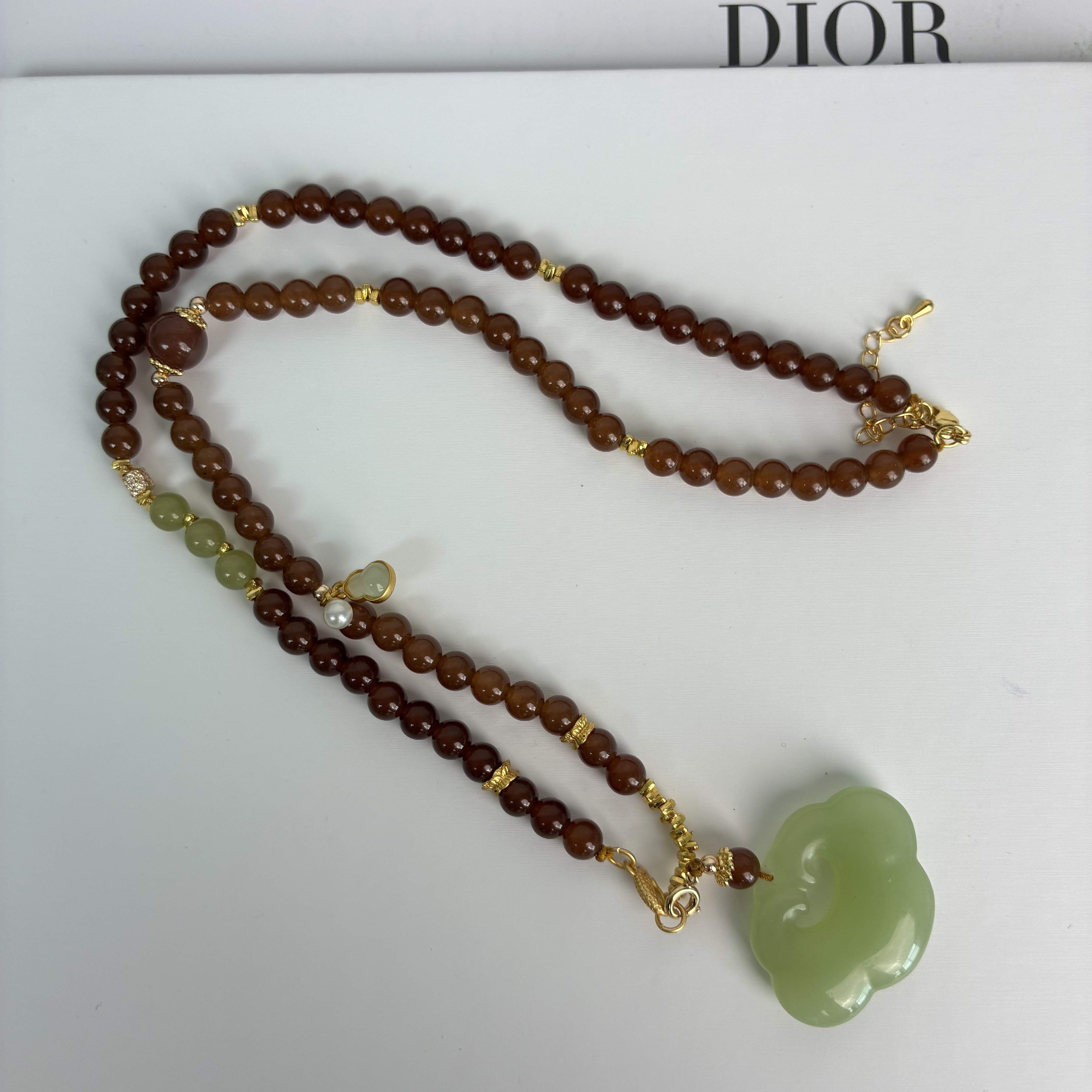 高定珠宝祥云多宝项链HF3198S