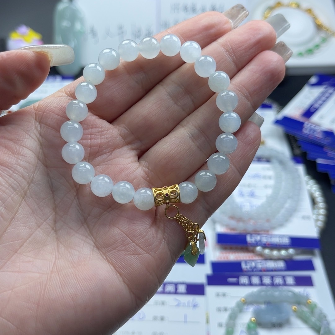 翡翠手链未镶嵌8888888888