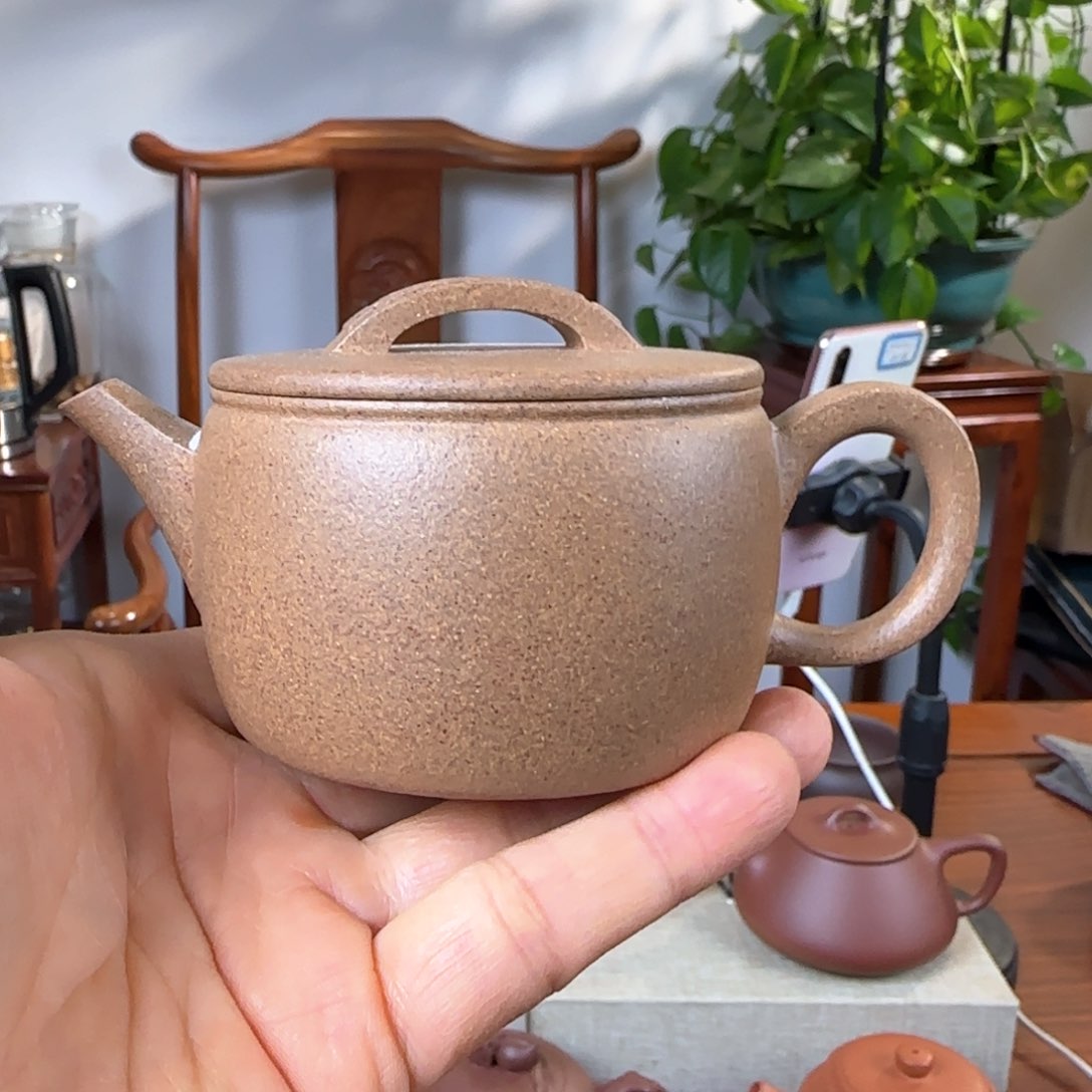 紫砂茶壶段泥汉瓦