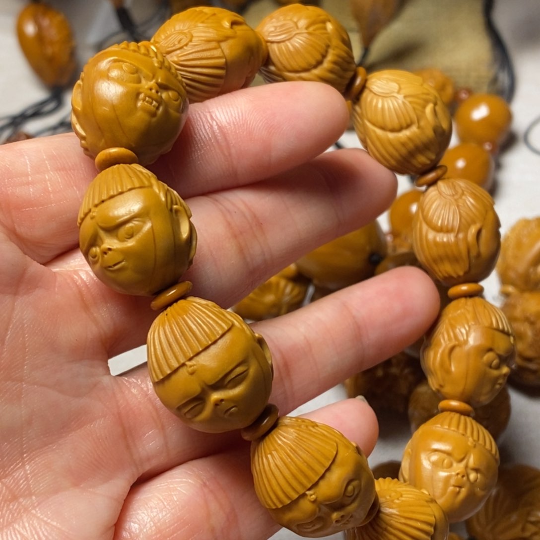 橄榄核手串/手链小哪吒