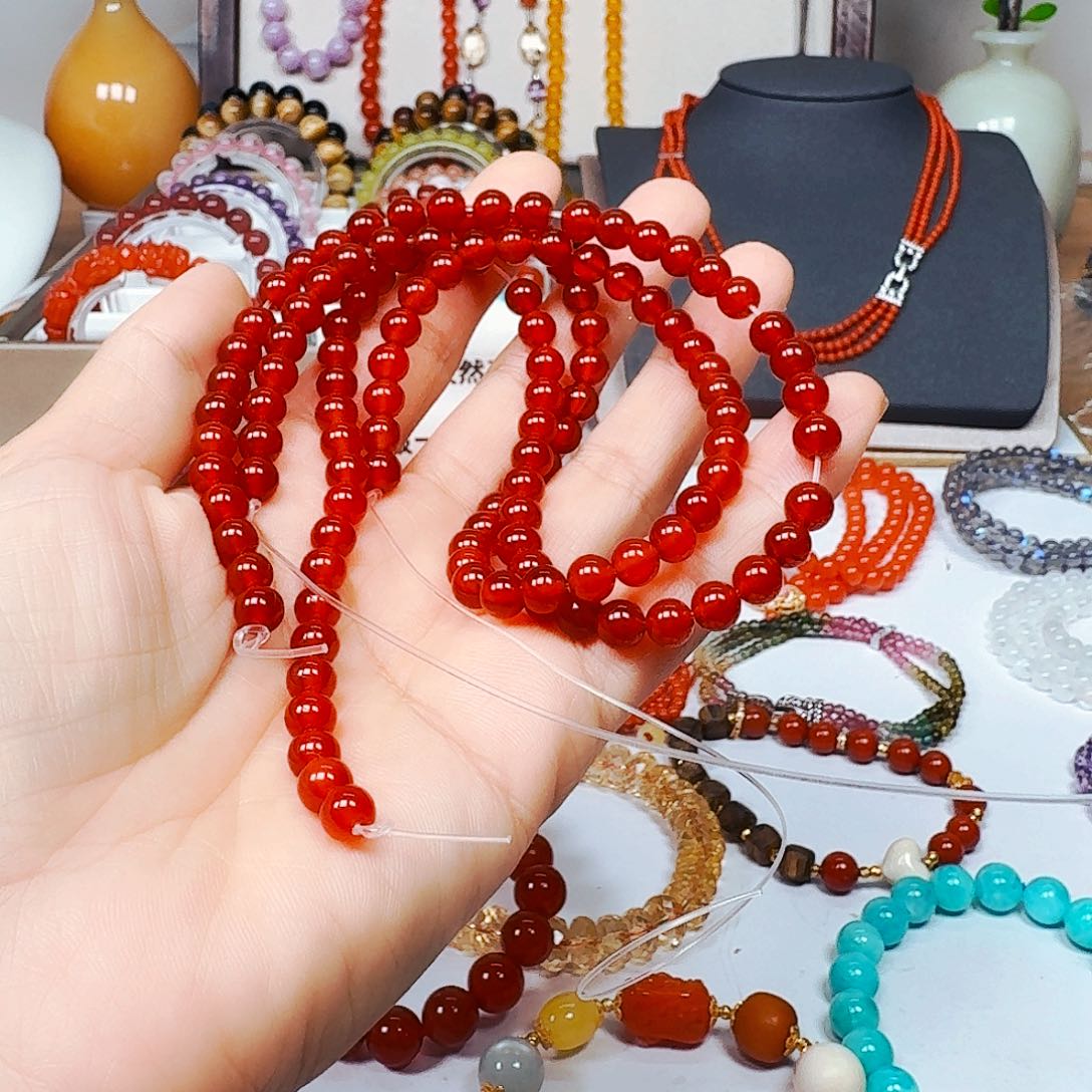 玛瑙/玉髓手串未镶嵌