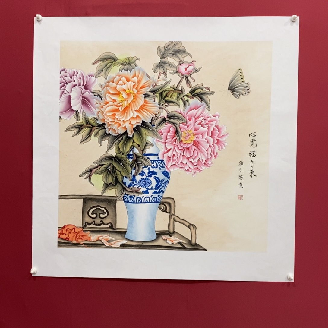 国画于往之四尺斗方精品佳作