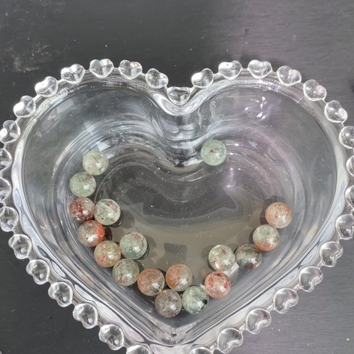 水晶手串未镶嵌11mm左右绿柱石单珠多样性发其一