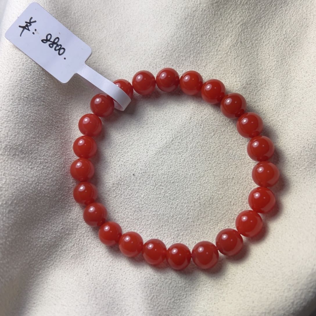 南红玛瑙手串未镶嵌