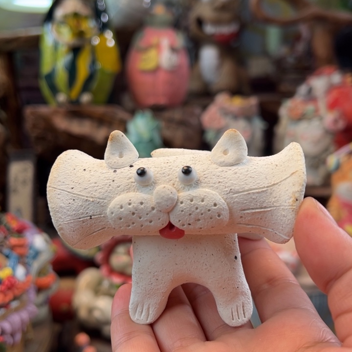 陶摆件小镇青花每日有新品