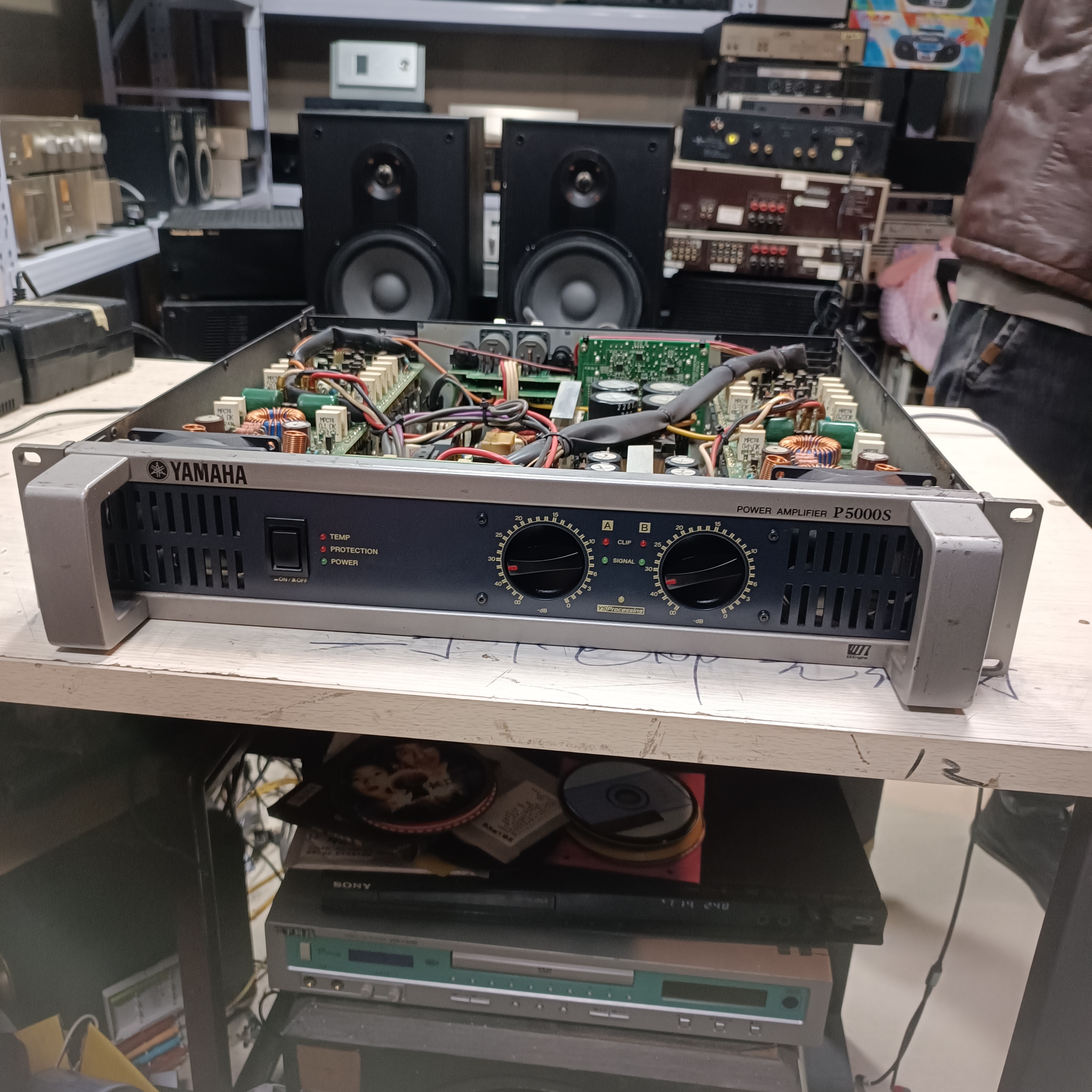 8新 Yamaha/雅马哈 8新 二手雅马哈后级功放5000运费自理不包退换