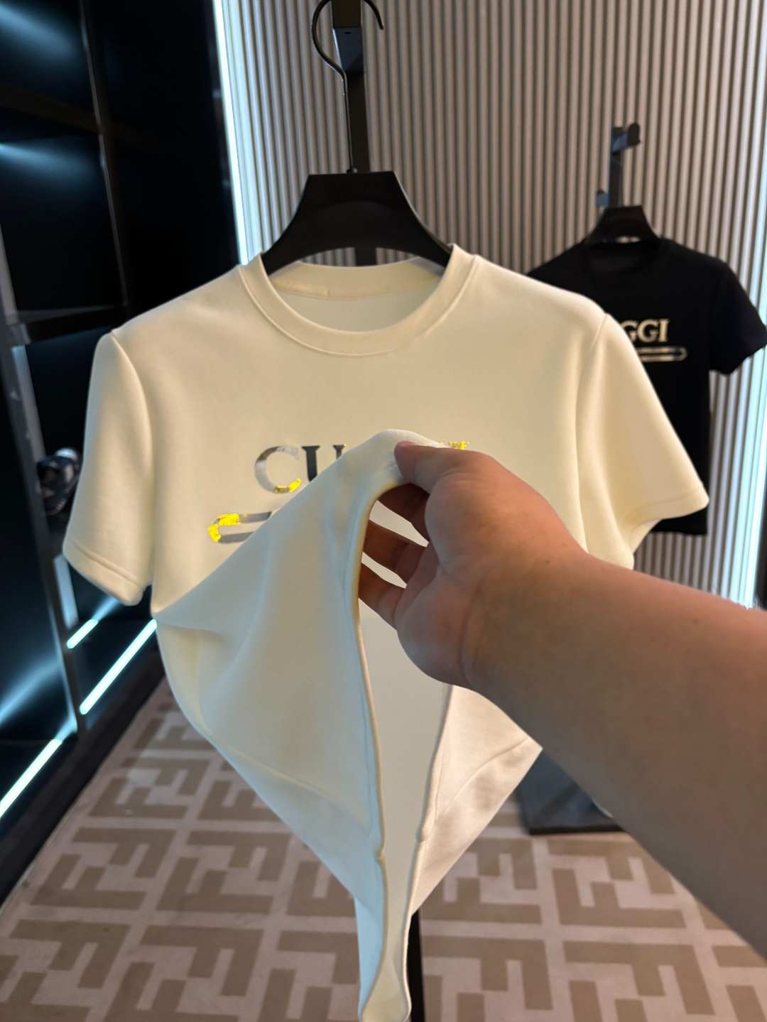 2025新款纯棉T恤潮流百搭时尚男女同款-GG