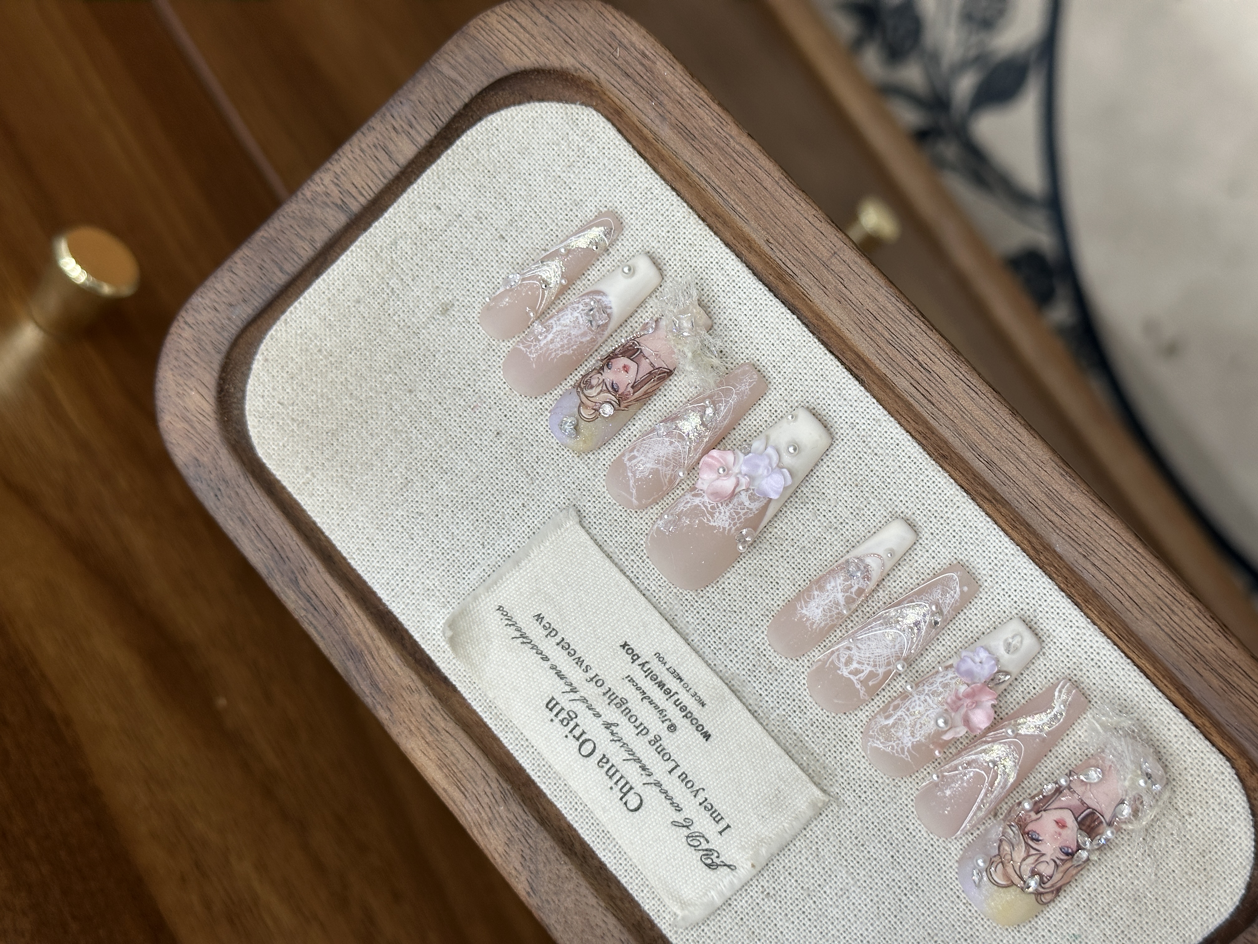 白菜家美少女战士手工穿戴甲