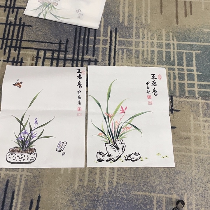 国画1.5平作品花鸟李老师1111