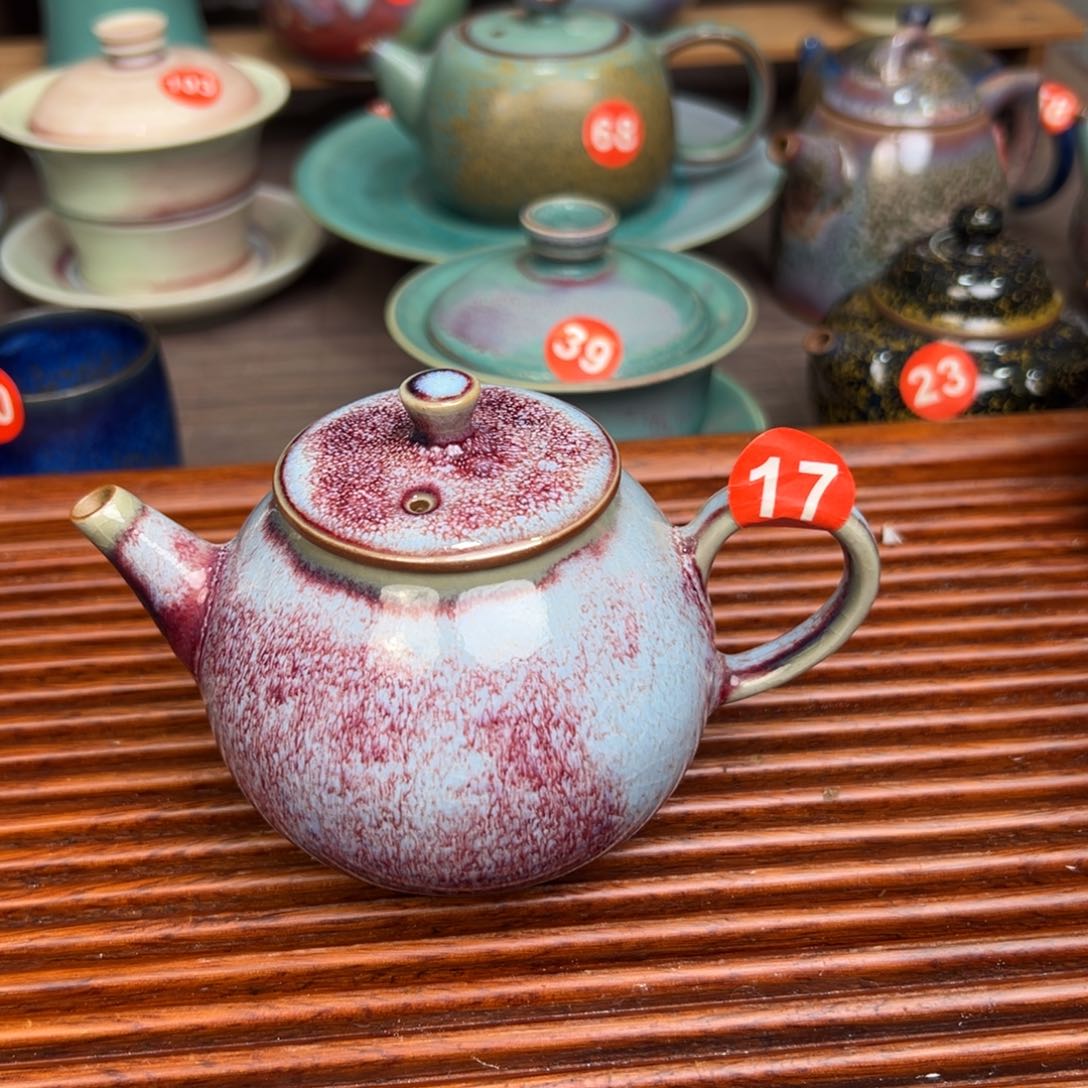 手工制作手拉坯工艺茶具
