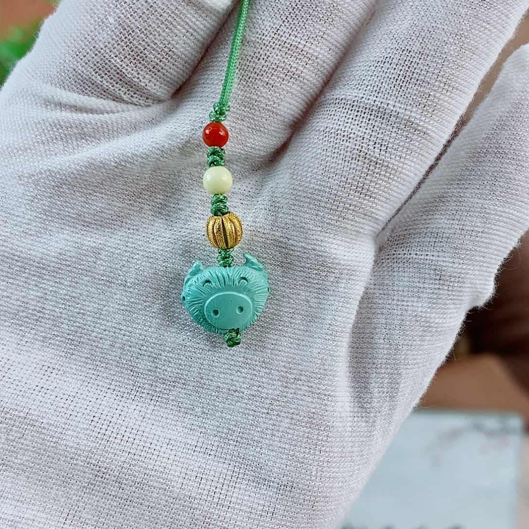 绿松石珠宝奇石未镶嵌