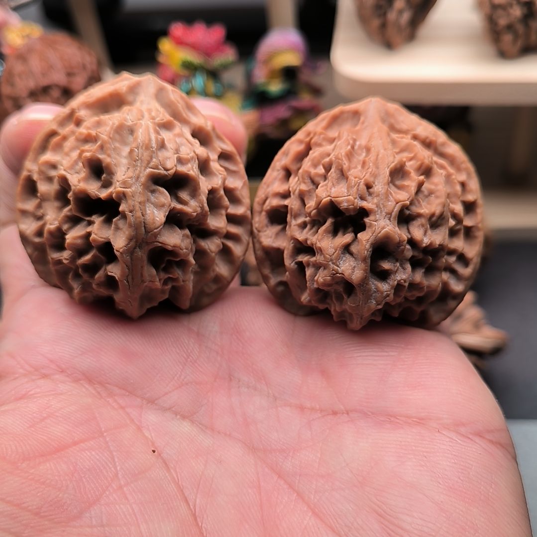 剑***鸣吊坠文玩核桃原装苹果园福利。打底等影响二次销售不退不换