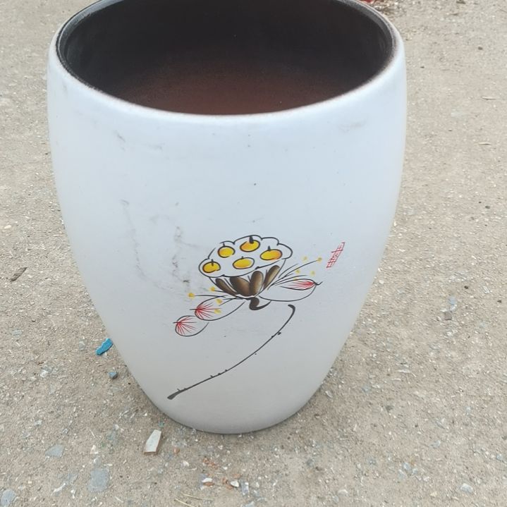 红陶23/32瑕疵一个盆