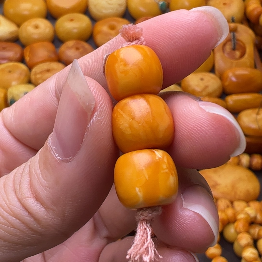 琥珀未镶嵌珠宝奇石10至11