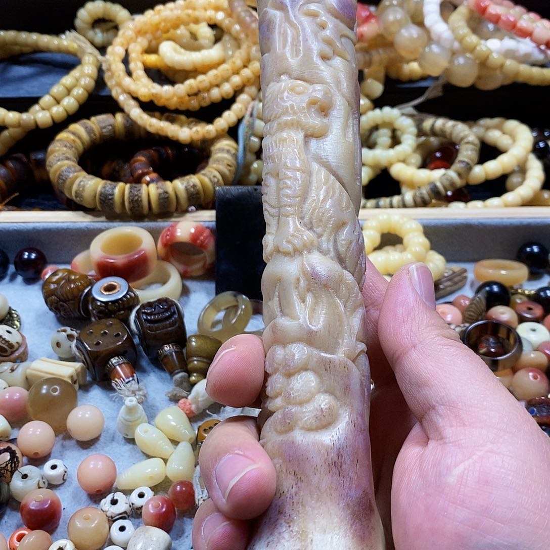 驼骨摆件手串手把配饰