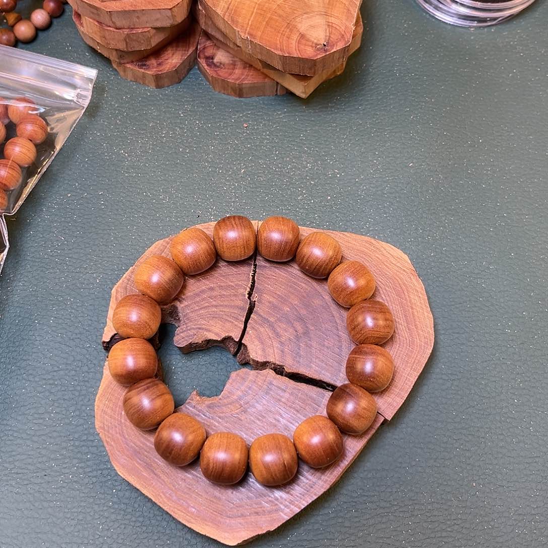 檀香木其他13/14横纹黑肉单圈