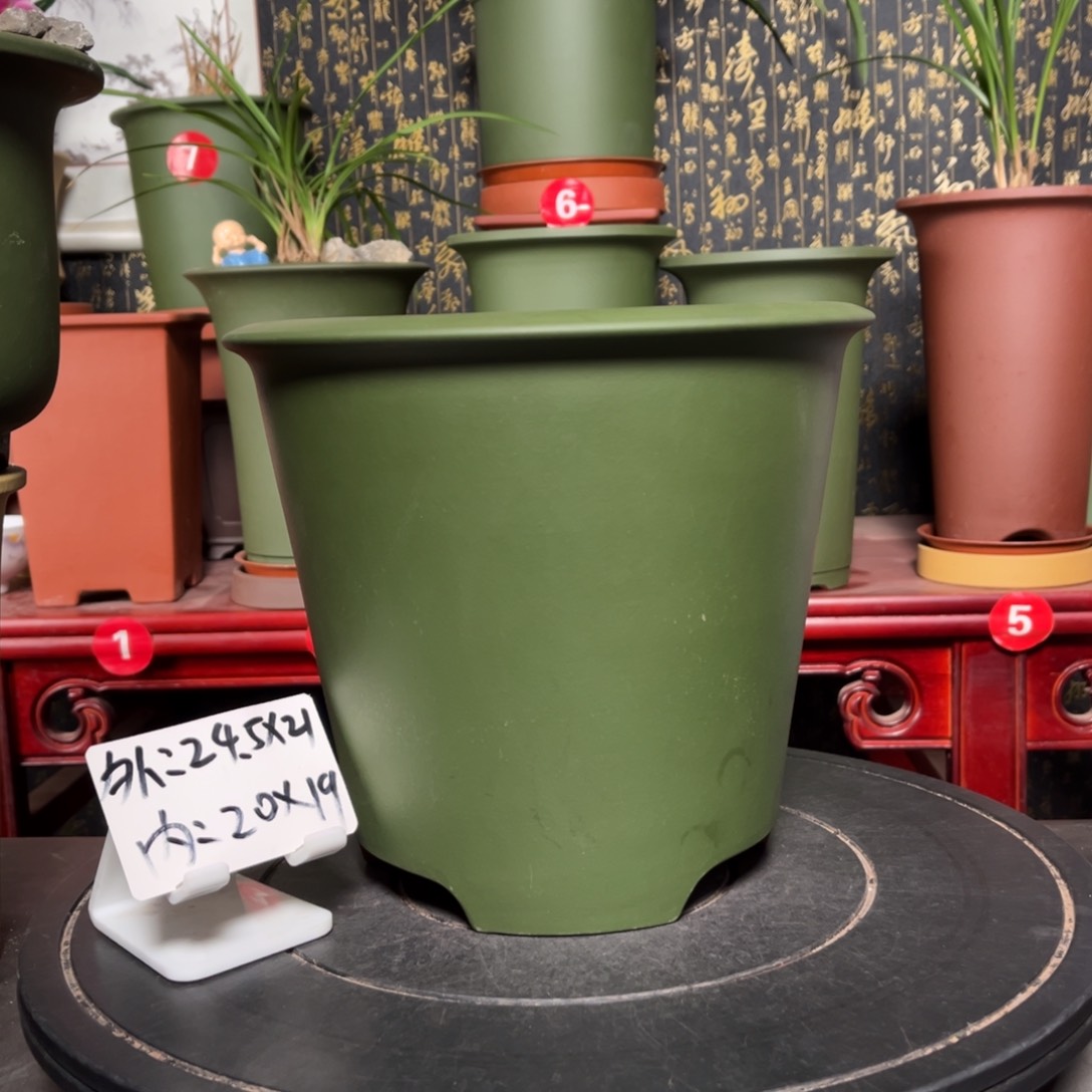 紫砂花盆紫砂花盆