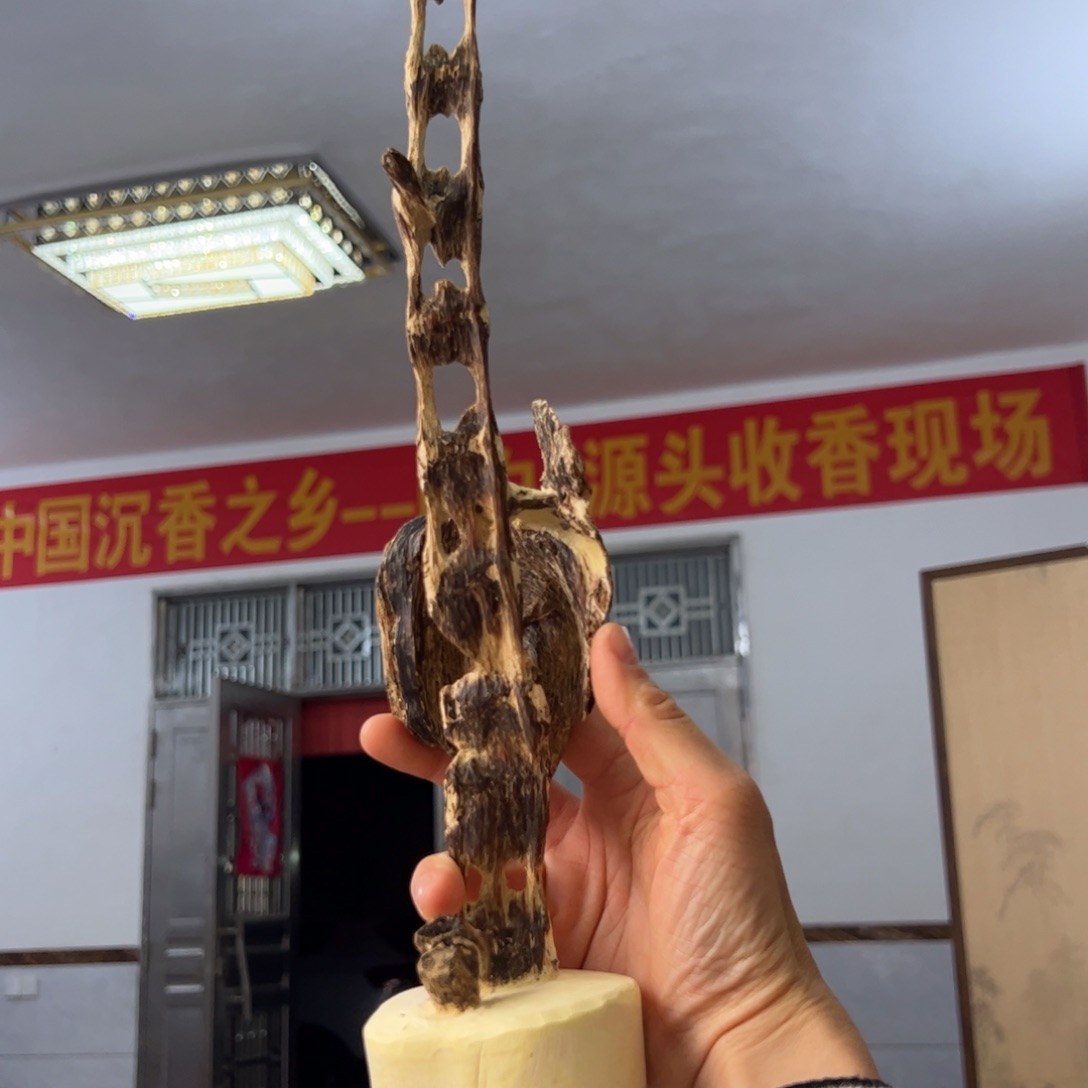 沉香摆件奇楠陆河沉香小摆件一个95克