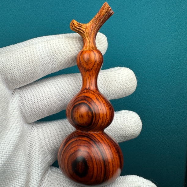 U2677花梨木葫芦 29*75mm一物一图 实物拍摄