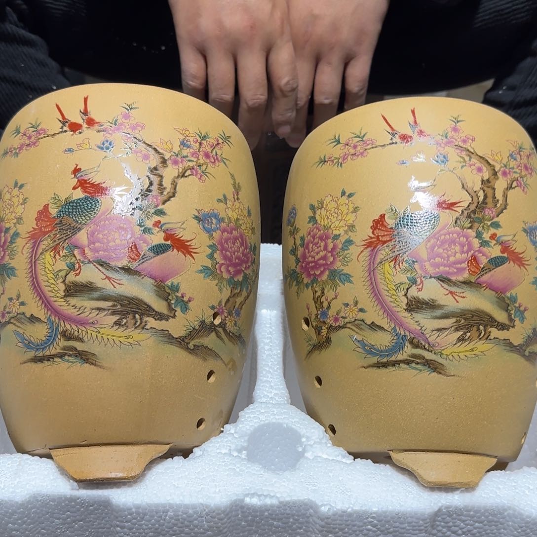 紫砂花盆精品高端