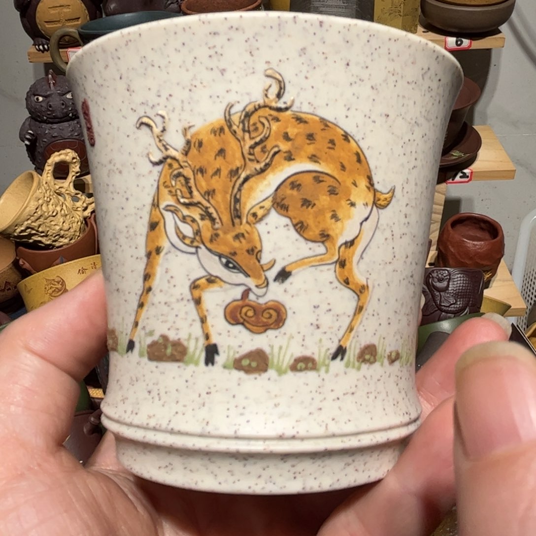 紫砂茶杯宜兴紫砂主人杯