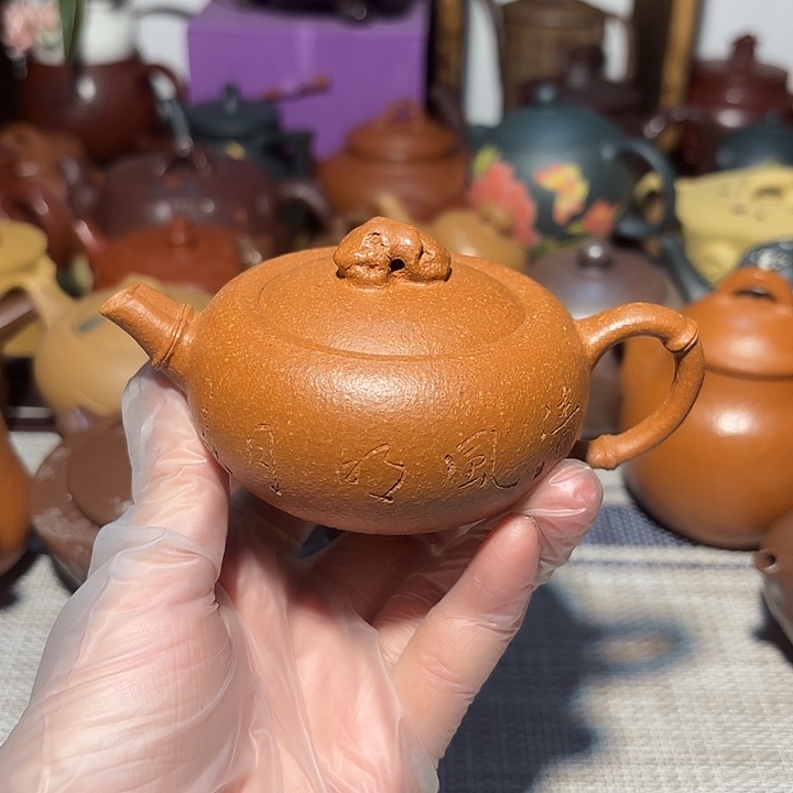 紫砂茶壶原矿宜兴紫砂