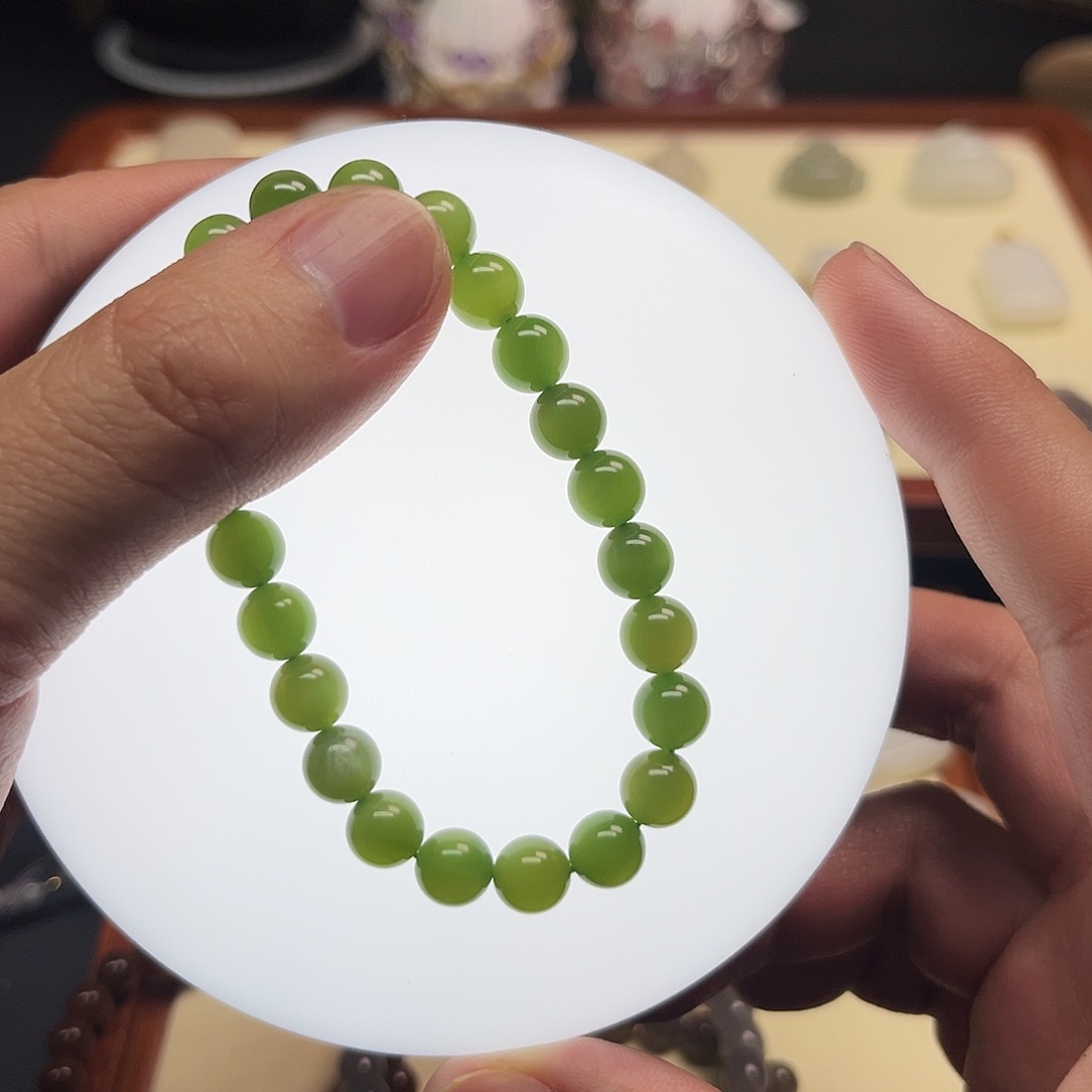 和田玉手链未镶嵌