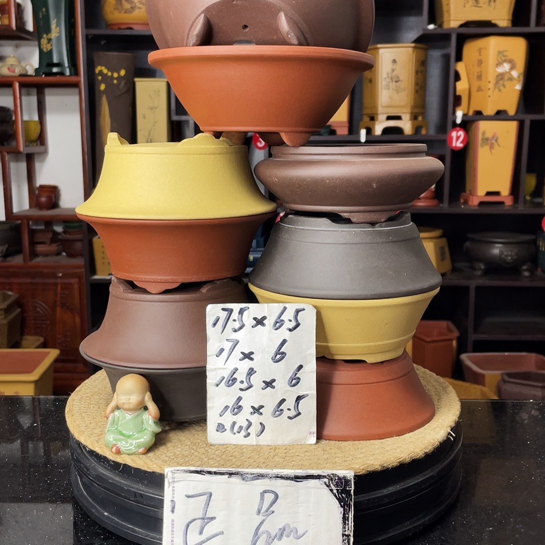 紫砂D-婉秋紫砂花盆