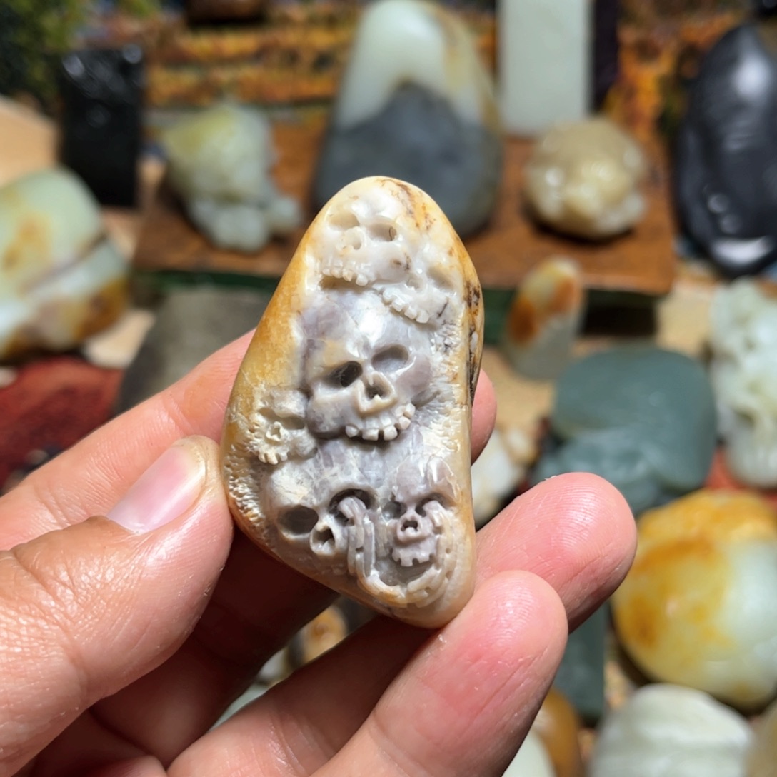 和田玉挂件未镶嵌