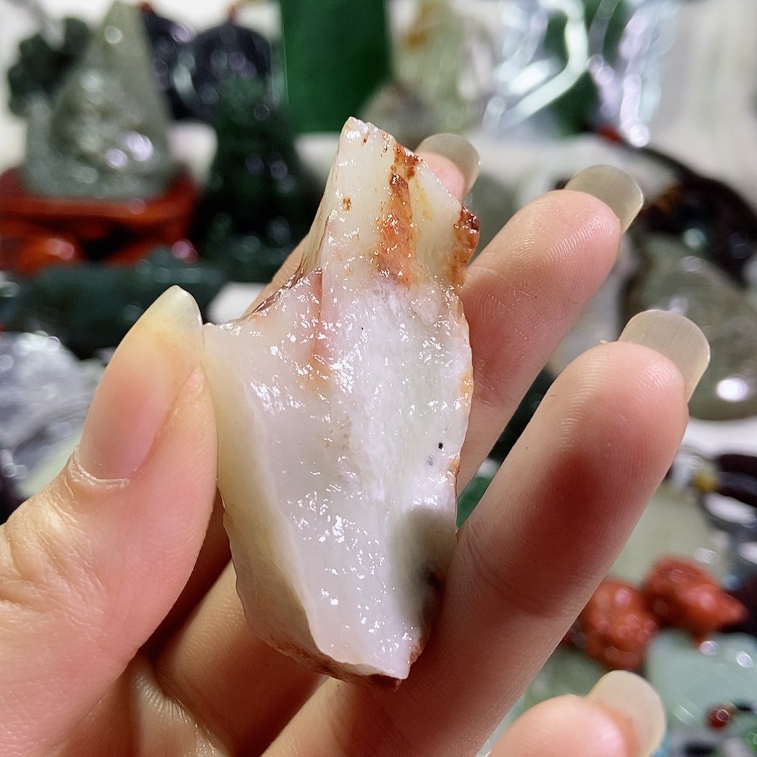 和田玉珠宝半成品未镶嵌