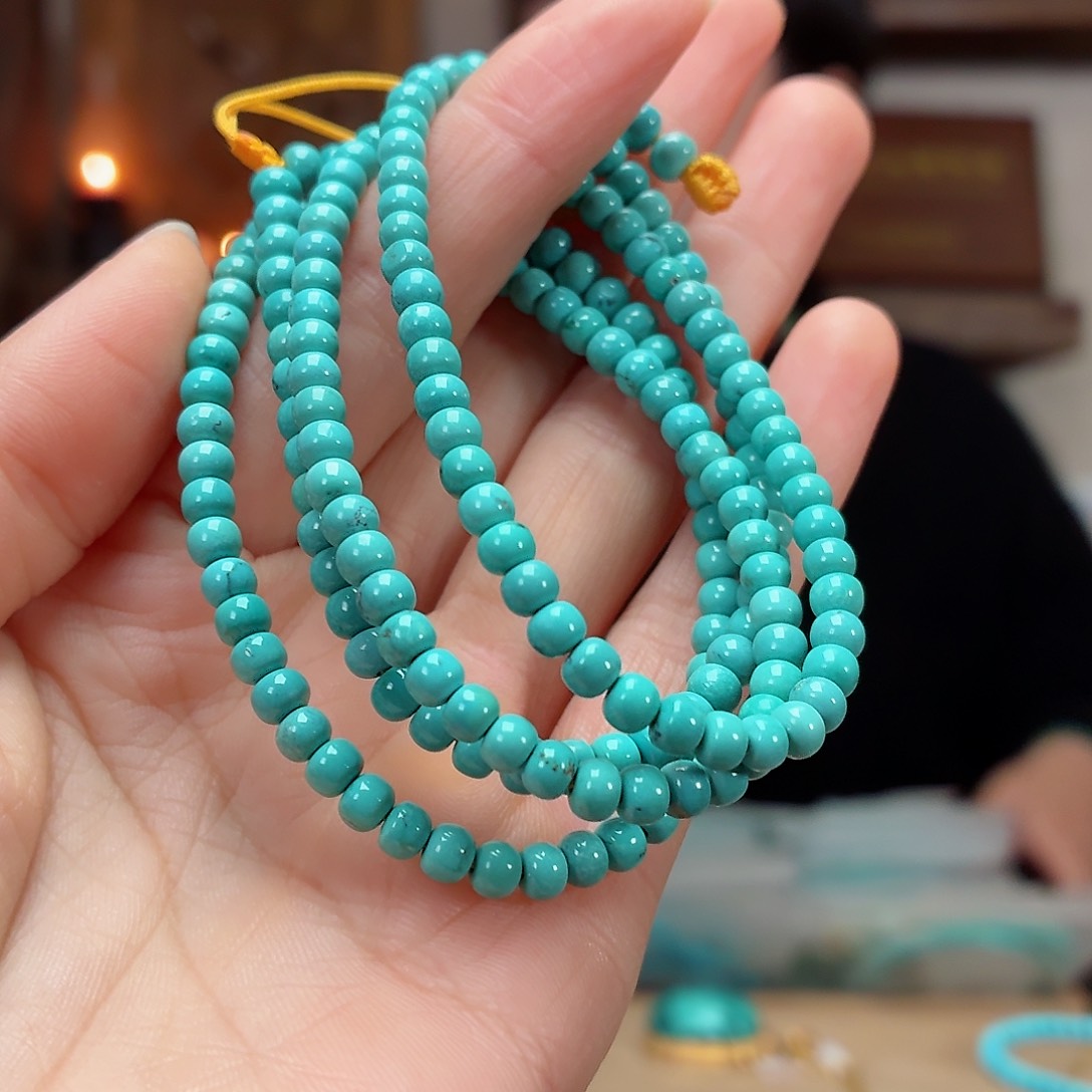 未镶嵌绿松石珠宝奇石