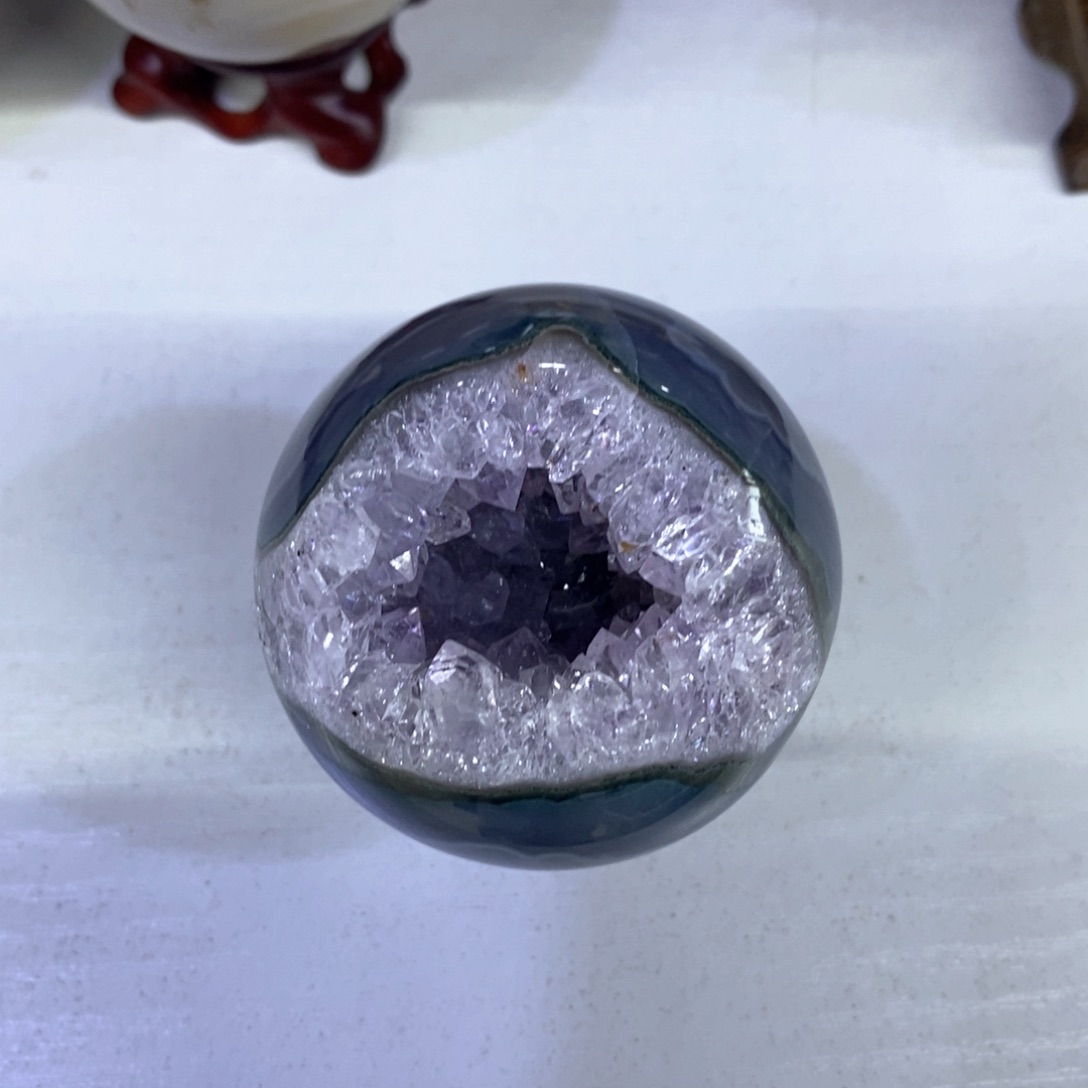 紫晶摆件未镶嵌莹