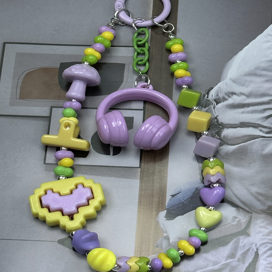 订制卡8牙齿叠叠乐亚克力手工diy饰品