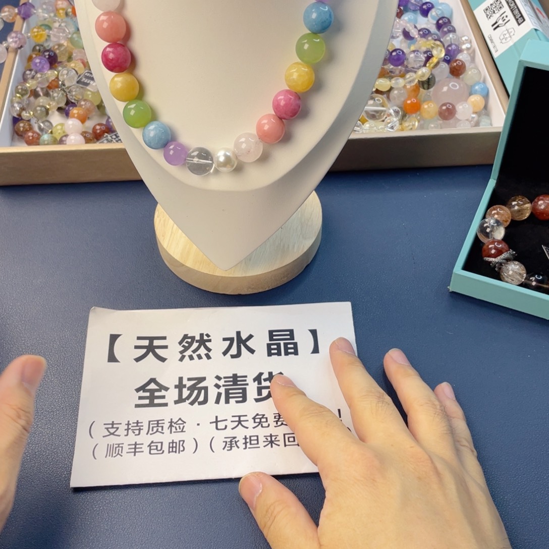 手链银S925镶嵌水晶