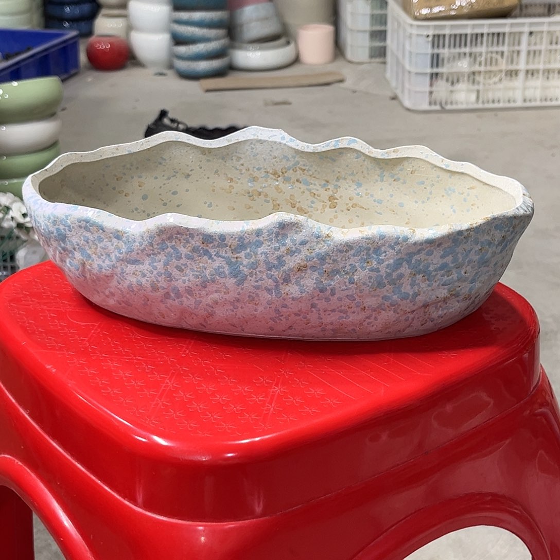 陶瓷绿植多肉微瑕花盆口径29*15*8