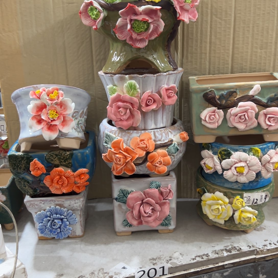 201 花盆，拍满20发货，退款拉黑
