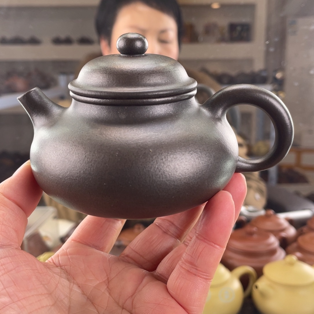 茶壶紫砂四号井底槽清还原烧容天200cc