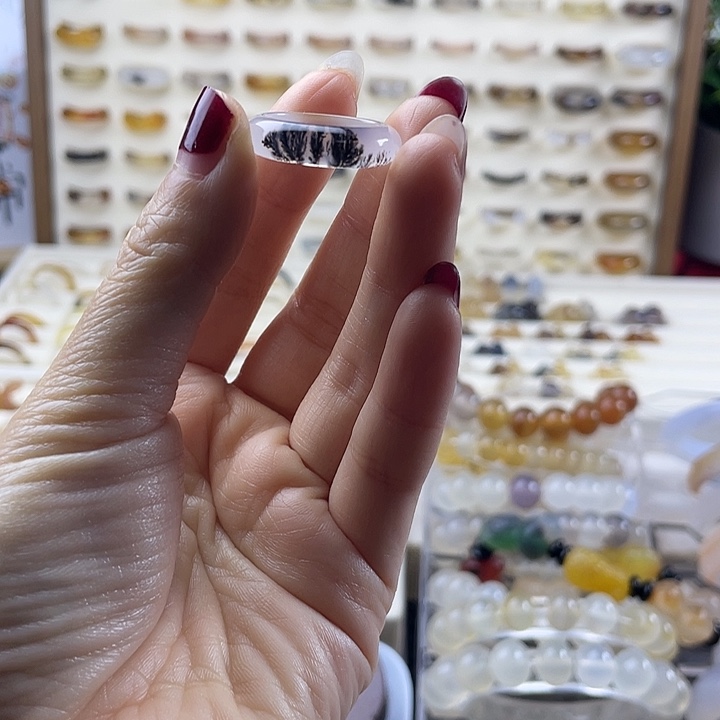 玛瑙/玉髓合金戒指