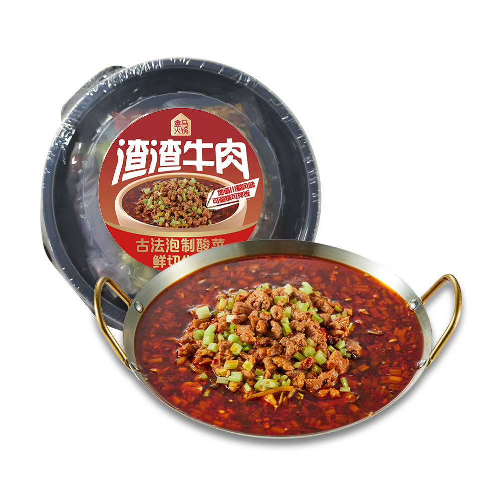 盒马工坊 渣渣牛肉 850g