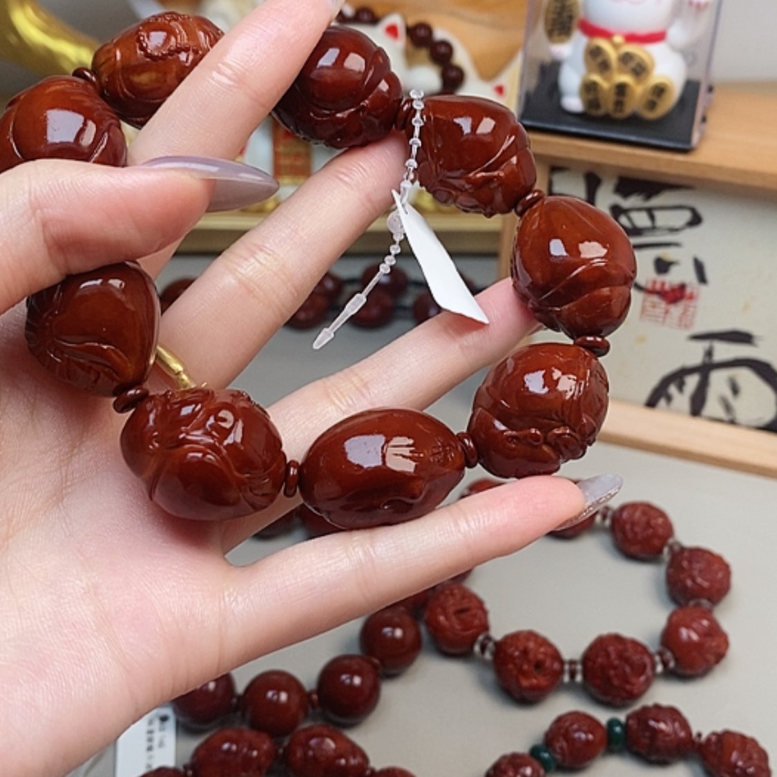 【闪购商品】橄榄核吊坠石*橄榄，